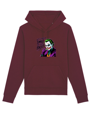 LET`S PUT A SMILE ON THAT FACE! 2 Burgundy