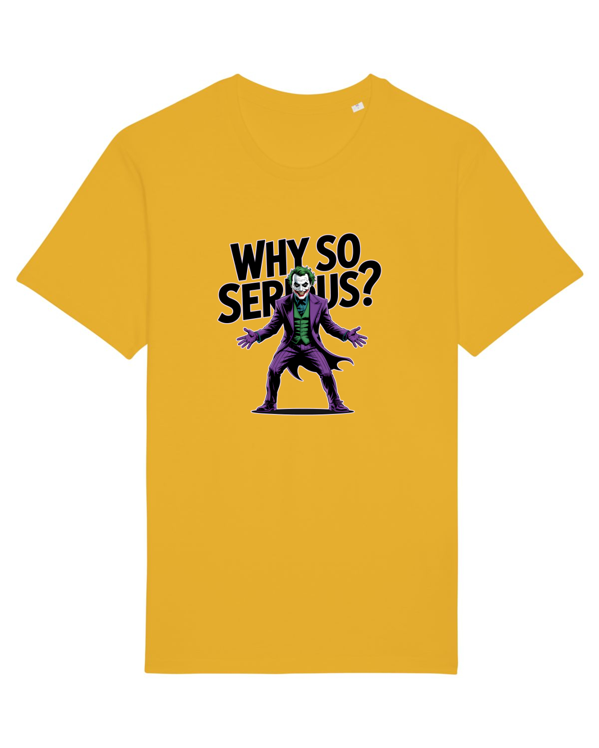 Tricou mânecă scurtă Unisex Rocker Spectra Yellow