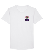WHY SO SERIOUS? DE CE ESTI ASA SERIOS / SERIOASA? - lateral Tricou mânecă scurtă guler larg Bărbat Skater