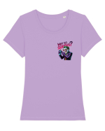 WHY SO SERIOUS? DE CE ESTI ASA SERIOS / SERIOASA? - lateral 2 Tricou mânecă scurtă guler larg fitted Damă Expresser