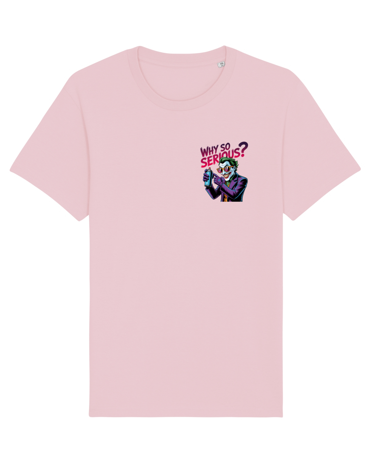 Tricou mânecă scurtă Unisex Rocker Cotton Pink