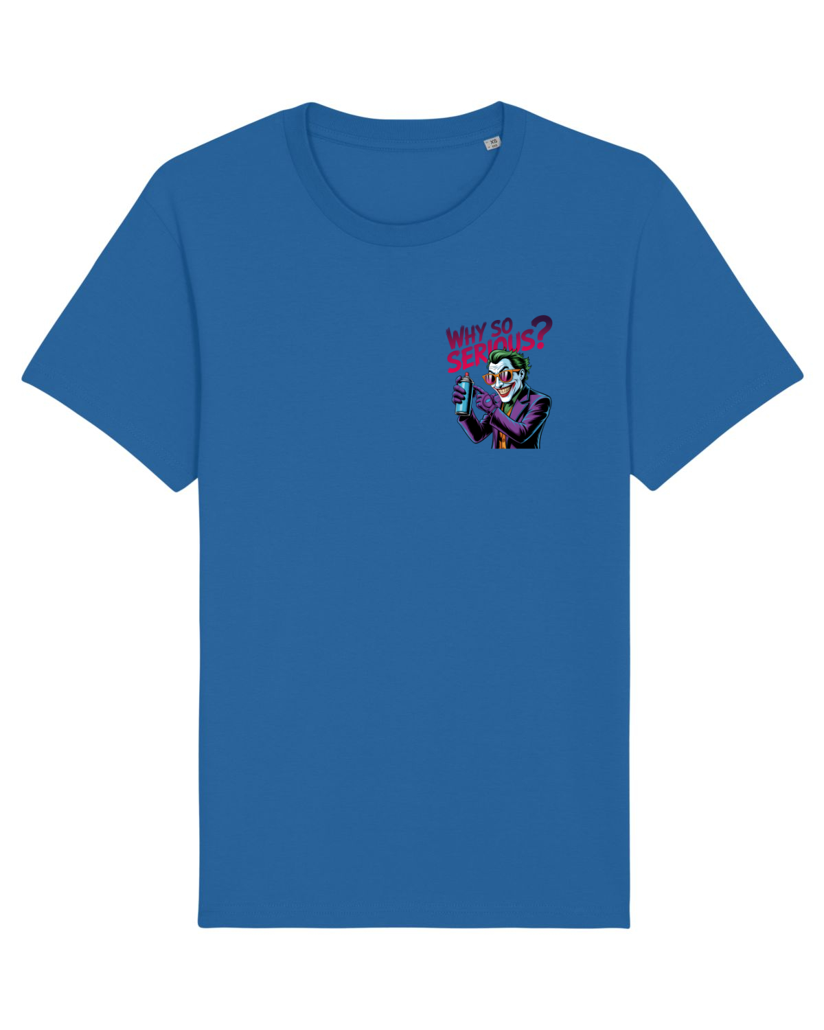 Tricou mânecă scurtă Unisex Rocker Royal Blue