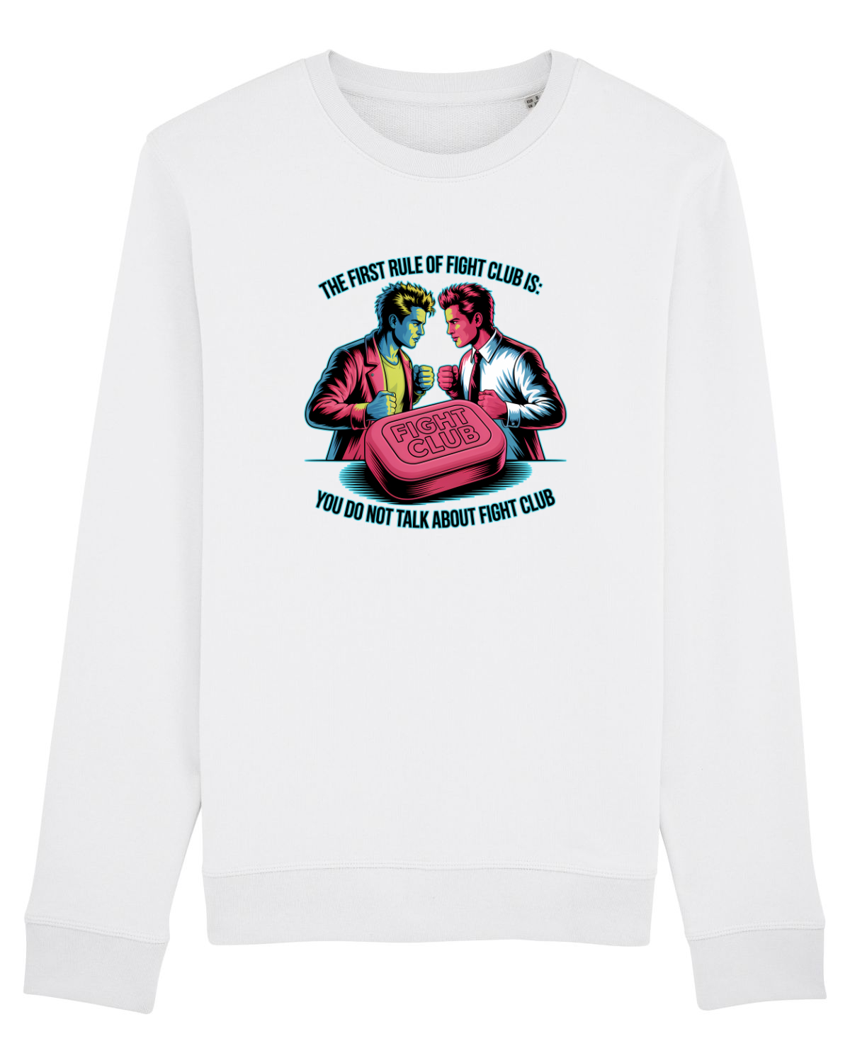 Bluză mânecă lungă Unisex Rise White