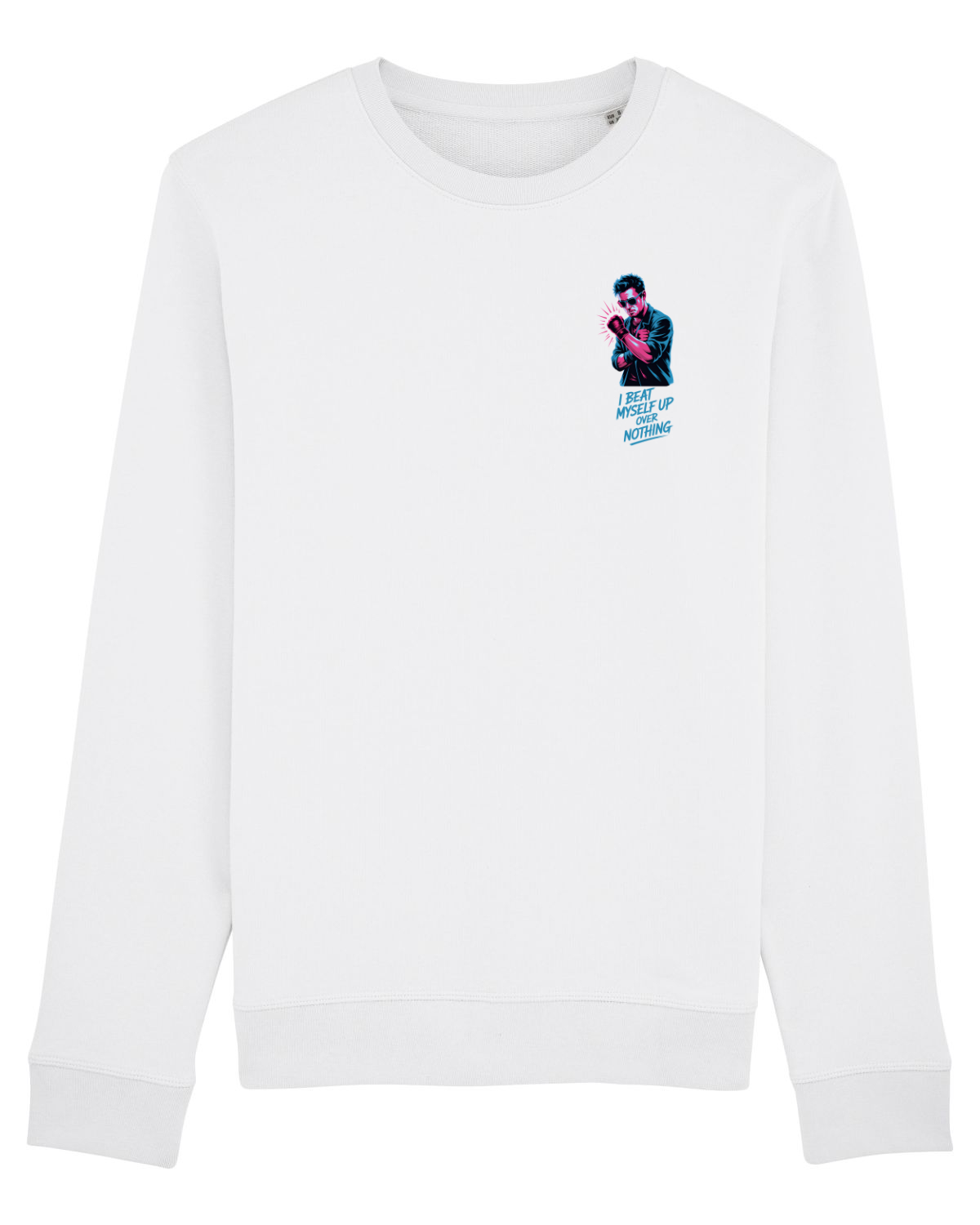Bluză mânecă lungă Unisex Rise White