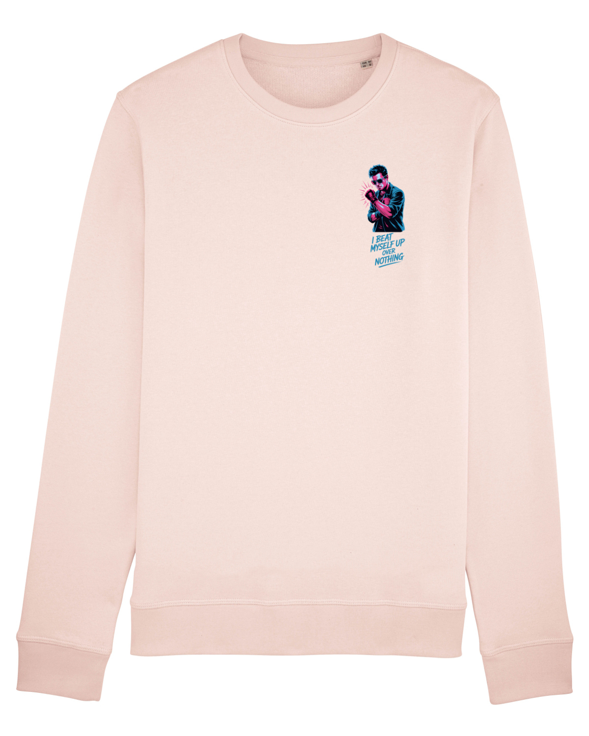 Bluză mânecă lungă Unisex Rise Candy Pink