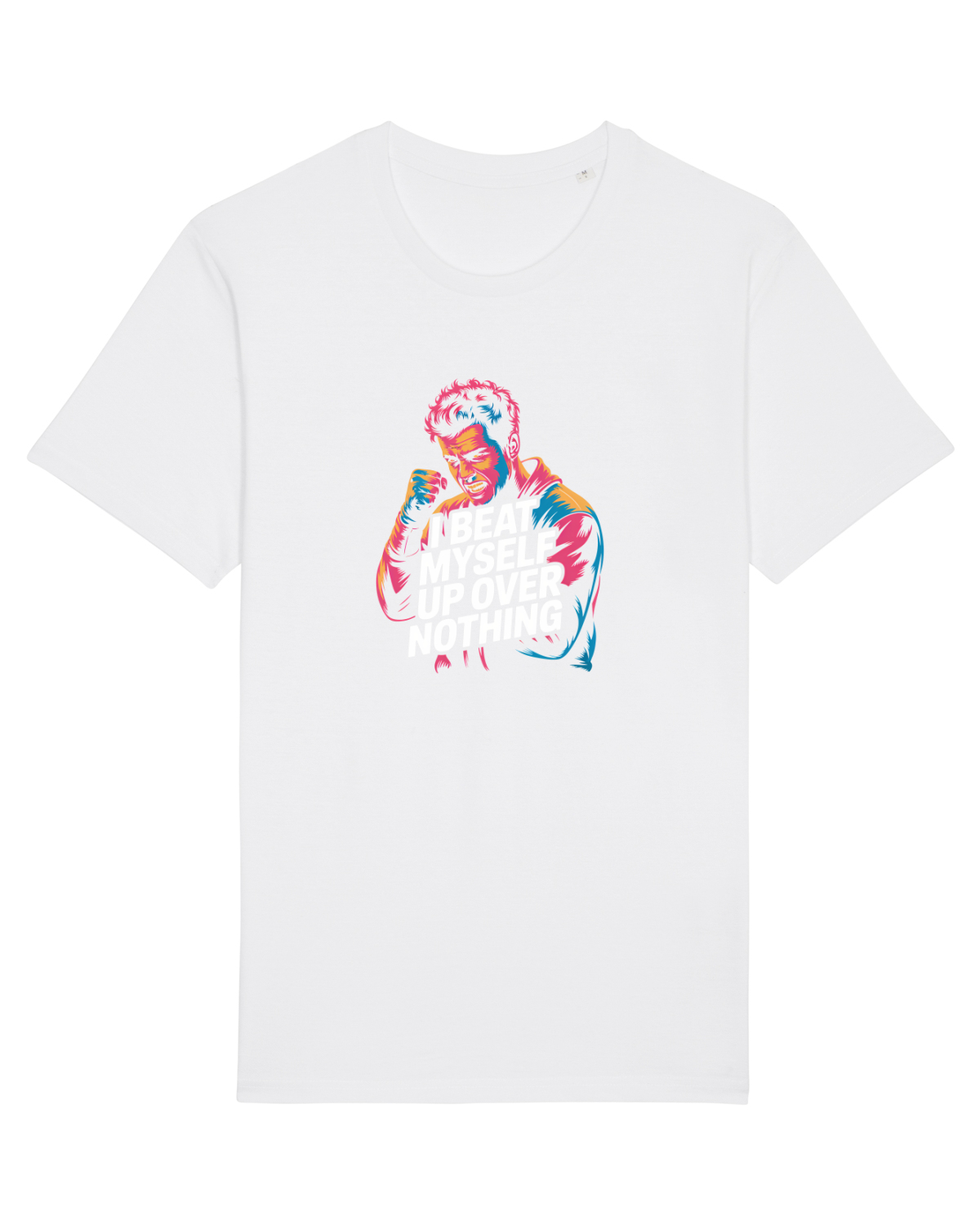 Tricou mânecă scurtă Unisex Rocker White