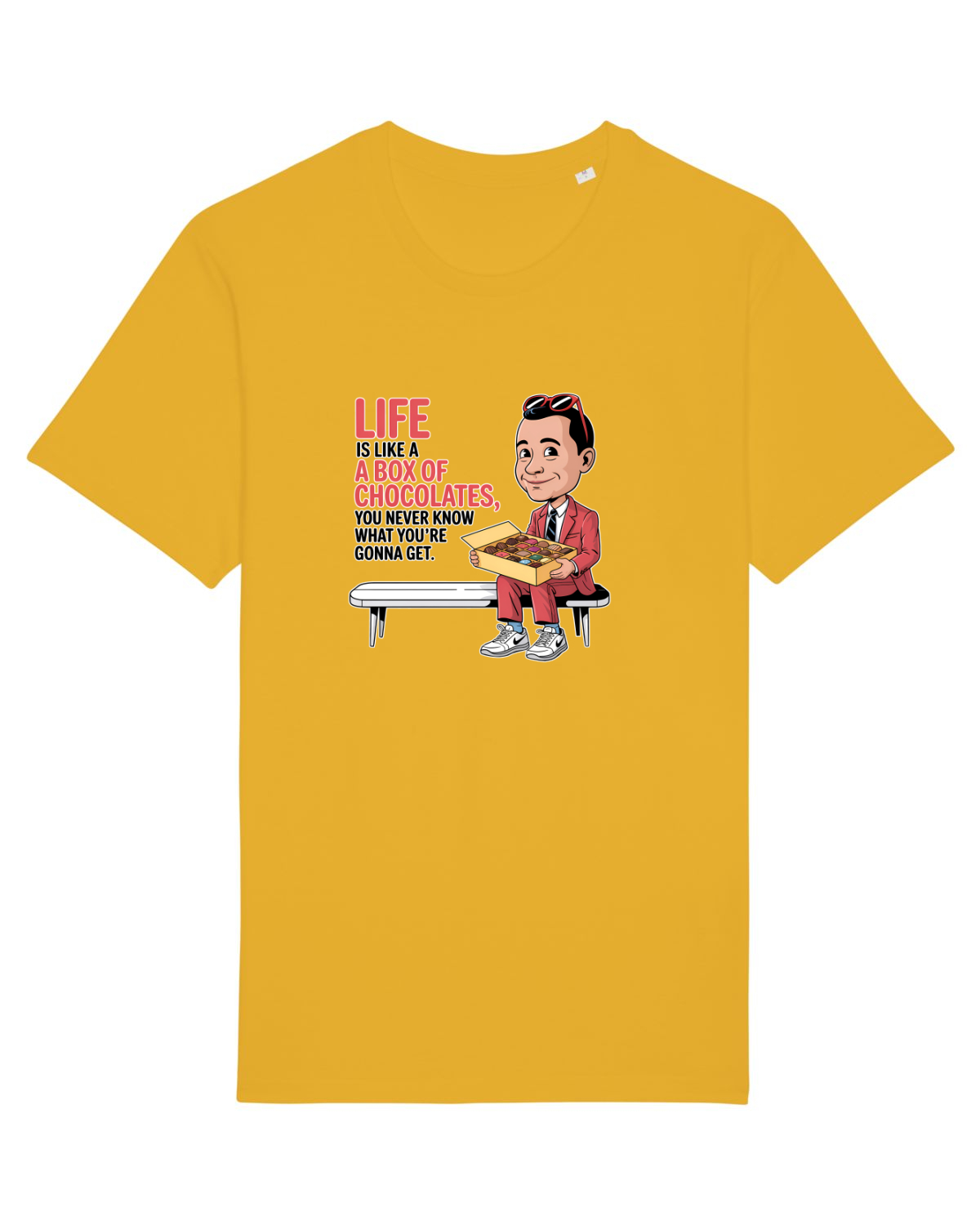 Tricou mânecă scurtă Unisex Rocker Spectra Yellow