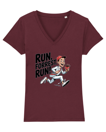 RUN, FORREST! Burgundy