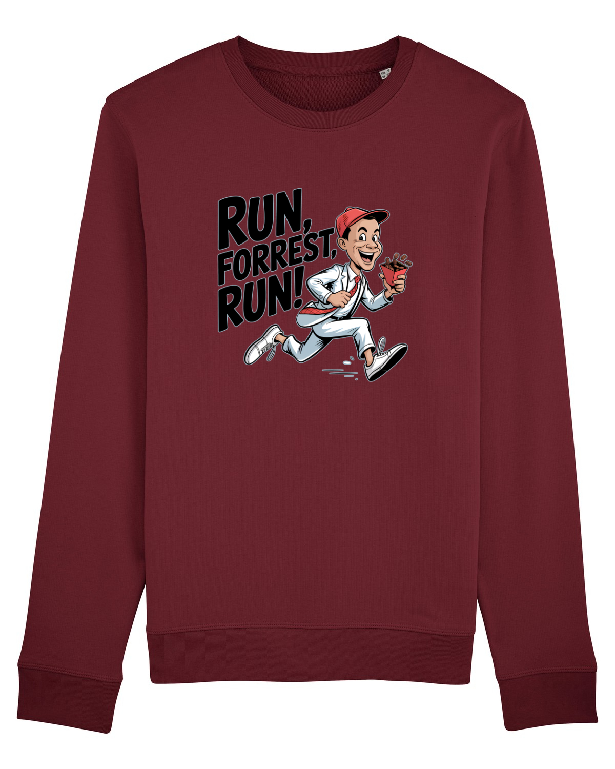Bluză mânecă lungă Unisex Rise Burgundy