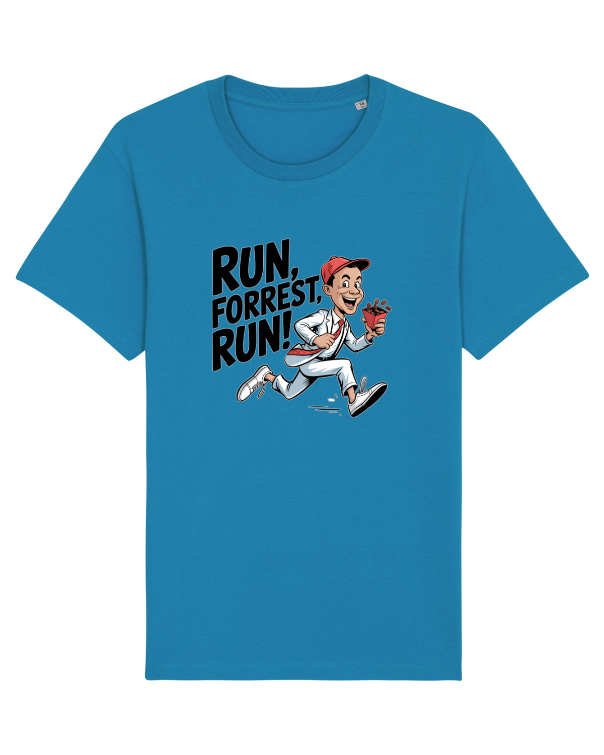 Tricou mânecă scurtă Unisex Rocker Azur