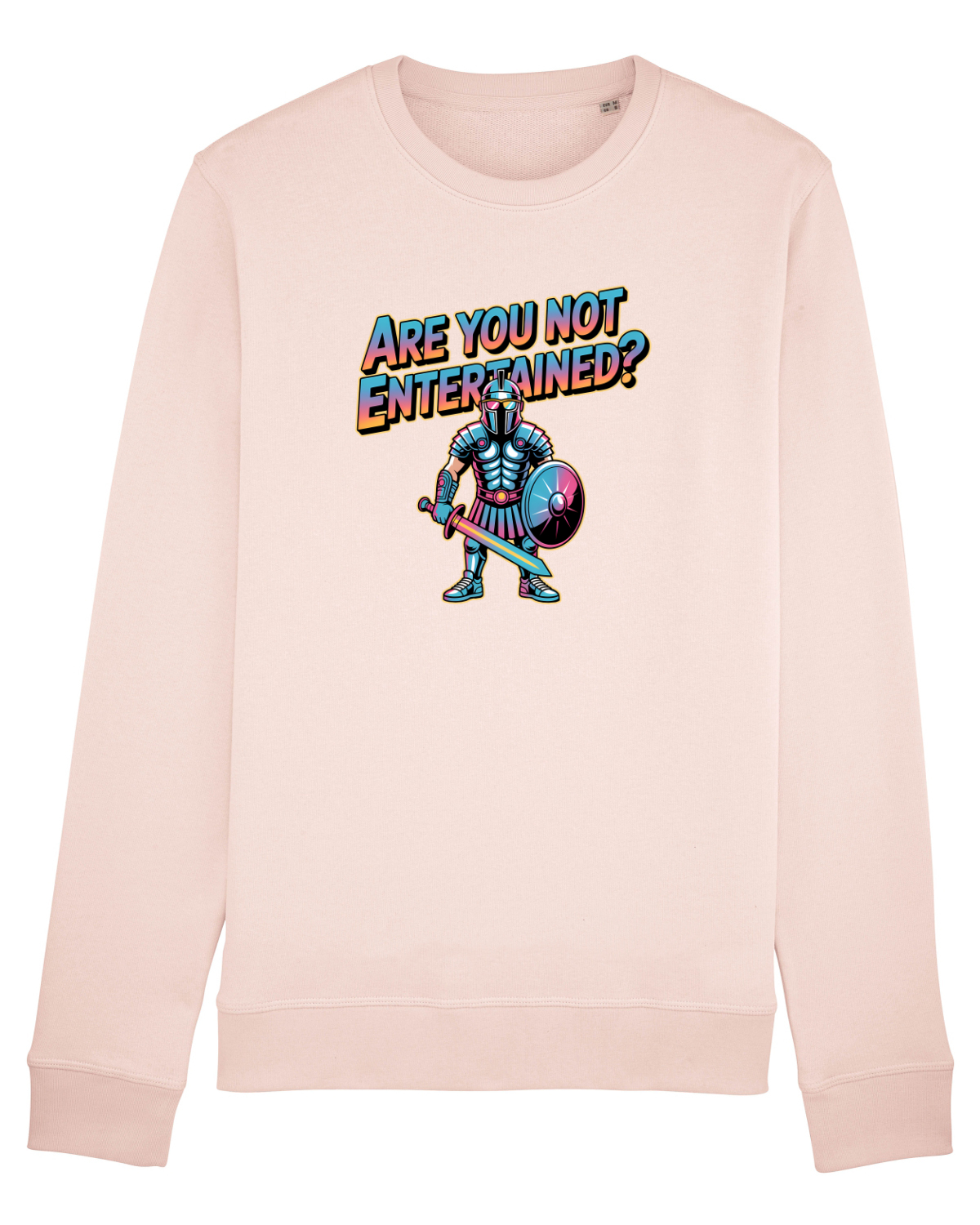 Bluză mânecă lungă Unisex Rise Candy Pink