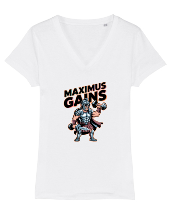 MAXIMUS GAINS White