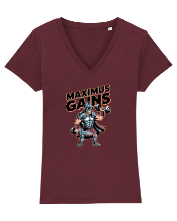 MAXIMUS GAINS Burgundy