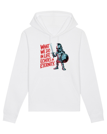 WHAT WE DO IN LIFE ECHOES IN ETERNITY- CEEA CE FACEM IN VIATA ARE ECOU  White