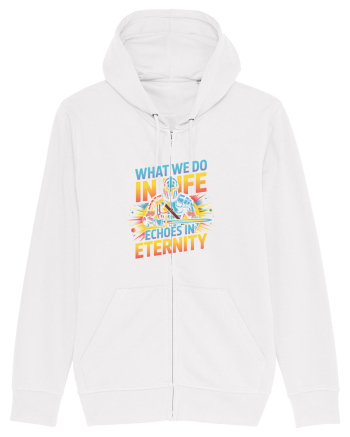 WHAT WE DO IN LIFE ECHOES IN ETERNITY- CEEA CE FACEM IN VIATA ARE ECOU 2 White