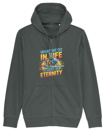 WHAT WE DO IN LIFE ECHOES IN ETERNITY- CEEA CE FACEM IN VIATA ARE ECOU 2 Anthracite
