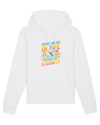WHAT WE DO IN LIFE ECHOES IN ETERNITY- CEEA CE FACEM IN VIATA ARE ECOU 2 White