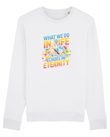 WHAT WE DO IN LIFE ECHOES IN ETERNITY- CEEA CE FACEM IN VIATA ARE ECOU 2 White