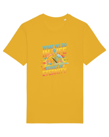 WHAT WE DO IN LIFE ECHOES IN ETERNITY- CEEA CE FACEM IN VIATA ARE ECOU 2 Spectra Yellow