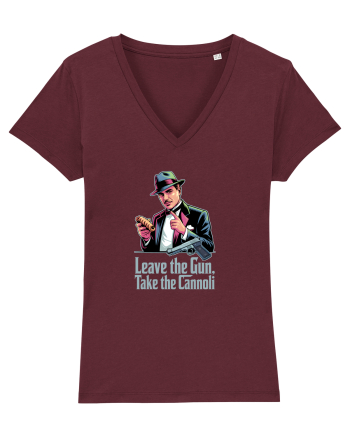LEAVE THE GUN, TAKE THE CANNOLI - LASA ARMA, IA PRAJITURA Burgundy