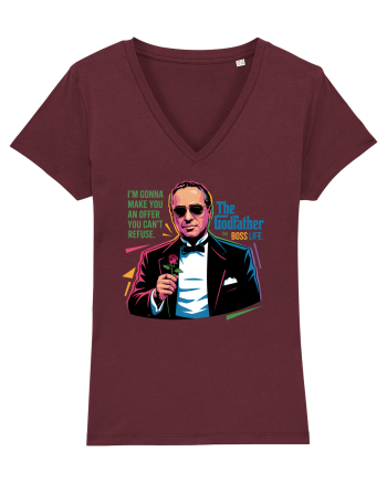 I`M GONNA MAKE YOU AN OFFER YOU CAN`T REFUSE Burgundy