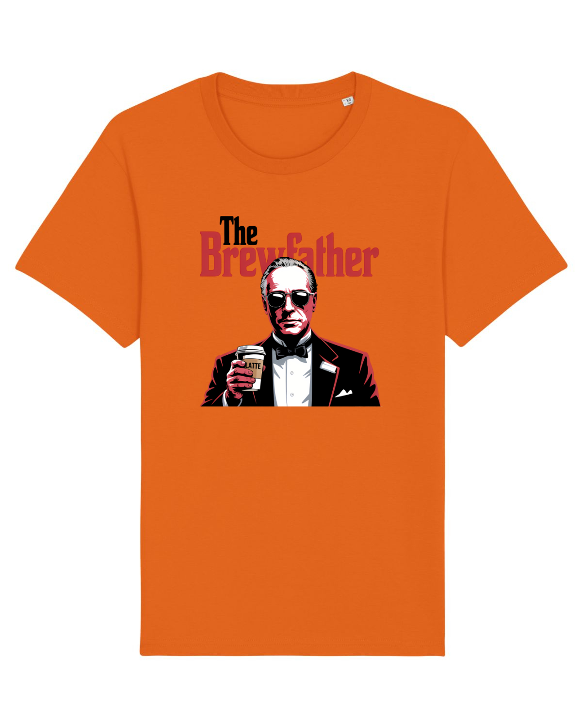 Tricou mânecă scurtă Unisex Rocker Bright Orange