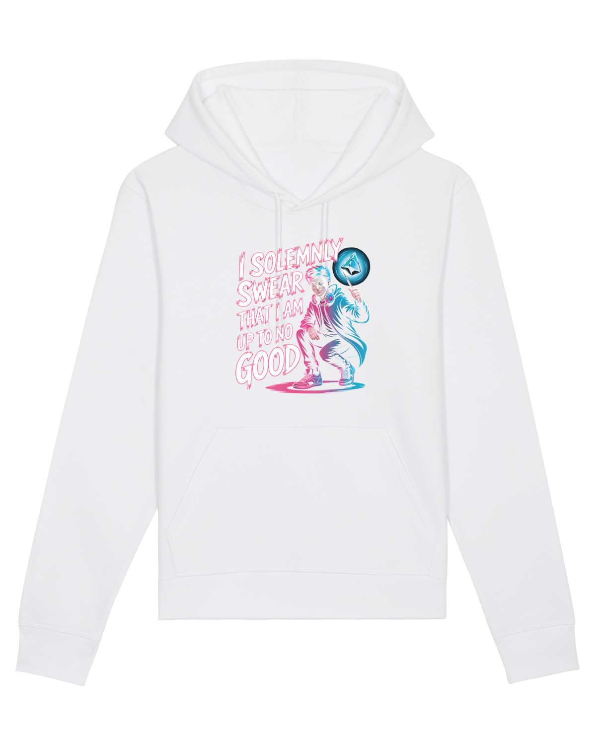Hanorac Unisex Drummer White