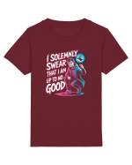 I SOLEMNLY SWEAR I AM UP TO NO GOOD - SUNT PUS PE RELE Tricou mânecă scurtă  Copii Mini Creator