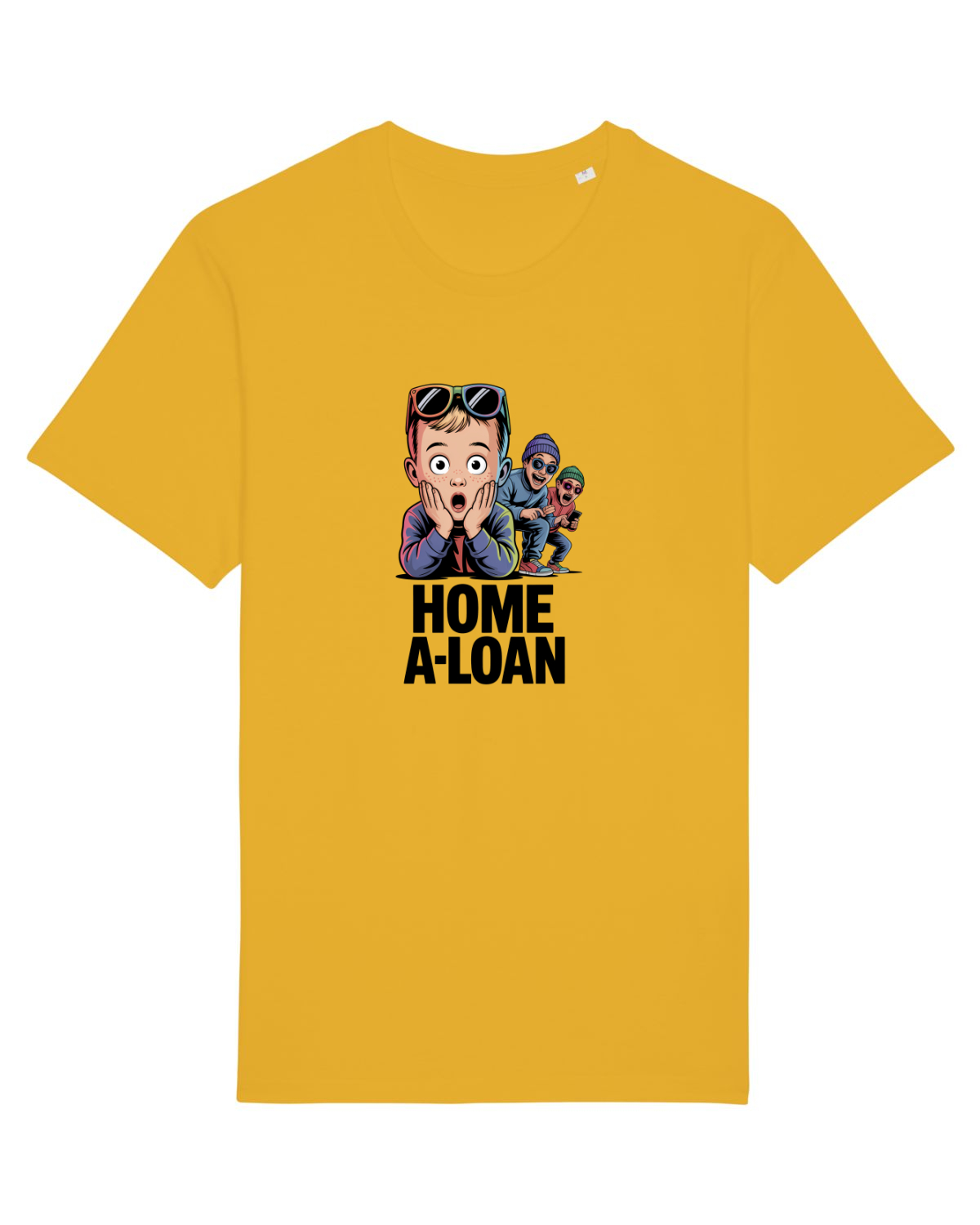 Tricou mânecă scurtă Unisex Rocker Spectra Yellow