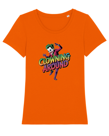 CLOWNING AROUND Bright Orange