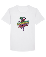 CLOWNING AROUND Tricou mânecă scurtă guler larg Bărbat Skater