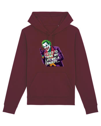 I USED TO THINK MY LIFE WAS A TRAGEDY Burgundy