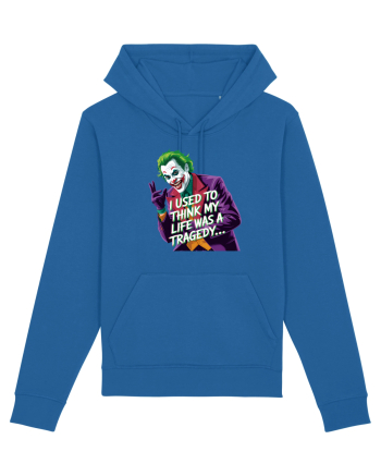 I USED TO THINK MY LIFE WAS A TRAGEDY Royal Blue