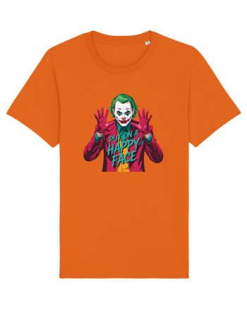 PUT ON A HAPPY FACE Bright Orange