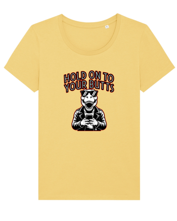 HOLD ON TO YOUR BUTTS -T - REX - dinozaur cu telefon Jojoba