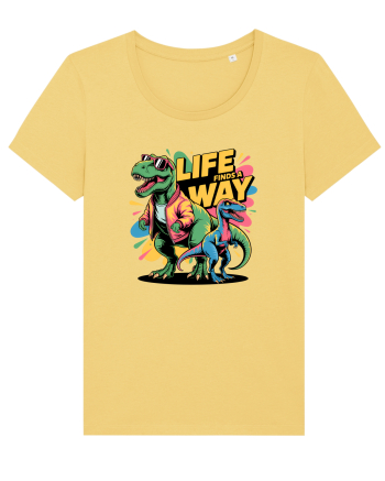 LIFE FINDS A WAY - T - REX - dinozaur  Jojoba