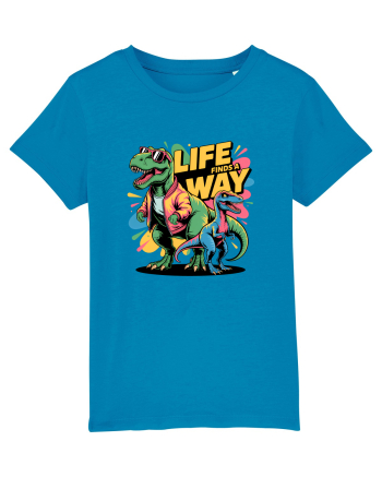LIFE FINDS A WAY - T - REX - dinozaur  Azur