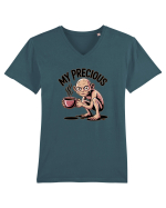 MY PRECIOUS - COFFEE - CAFEA 2 Tricou mânecă scurtă guler V Bărbat Presenter