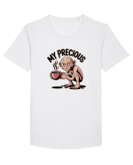 MY PRECIOUS - COFFEE - CAFEA 2 Tricou mânecă scurtă guler larg Bărbat Skater