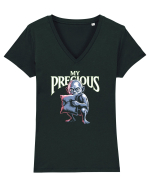 MY PRECIOUS - SOMN - PERNA Tricou mânecă scurtă guler V Damă Evoker