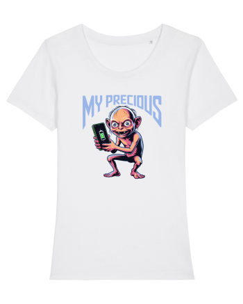 MY PRECIOUS - TELEFON / BATERIE FULL White