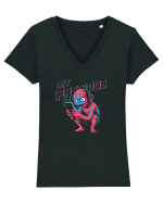 MY PRECIOUS - TELEFON /TIK TOK FACEBOOK INSTAGRAM Tricou mânecă scurtă guler V Damă Evoker