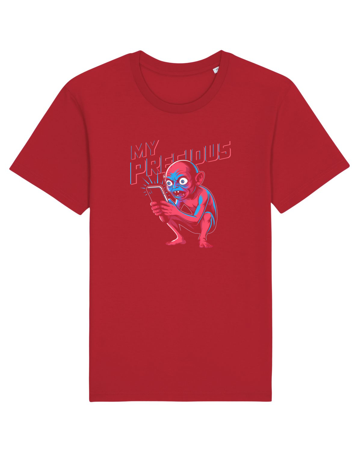 Tricou mânecă scurtă Unisex Rocker Red