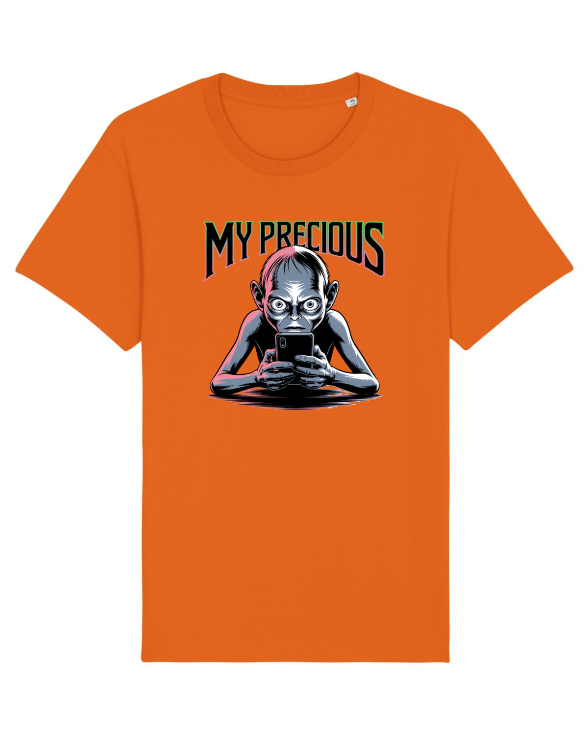 Tricou mânecă scurtă Unisex Rocker Bright Orange