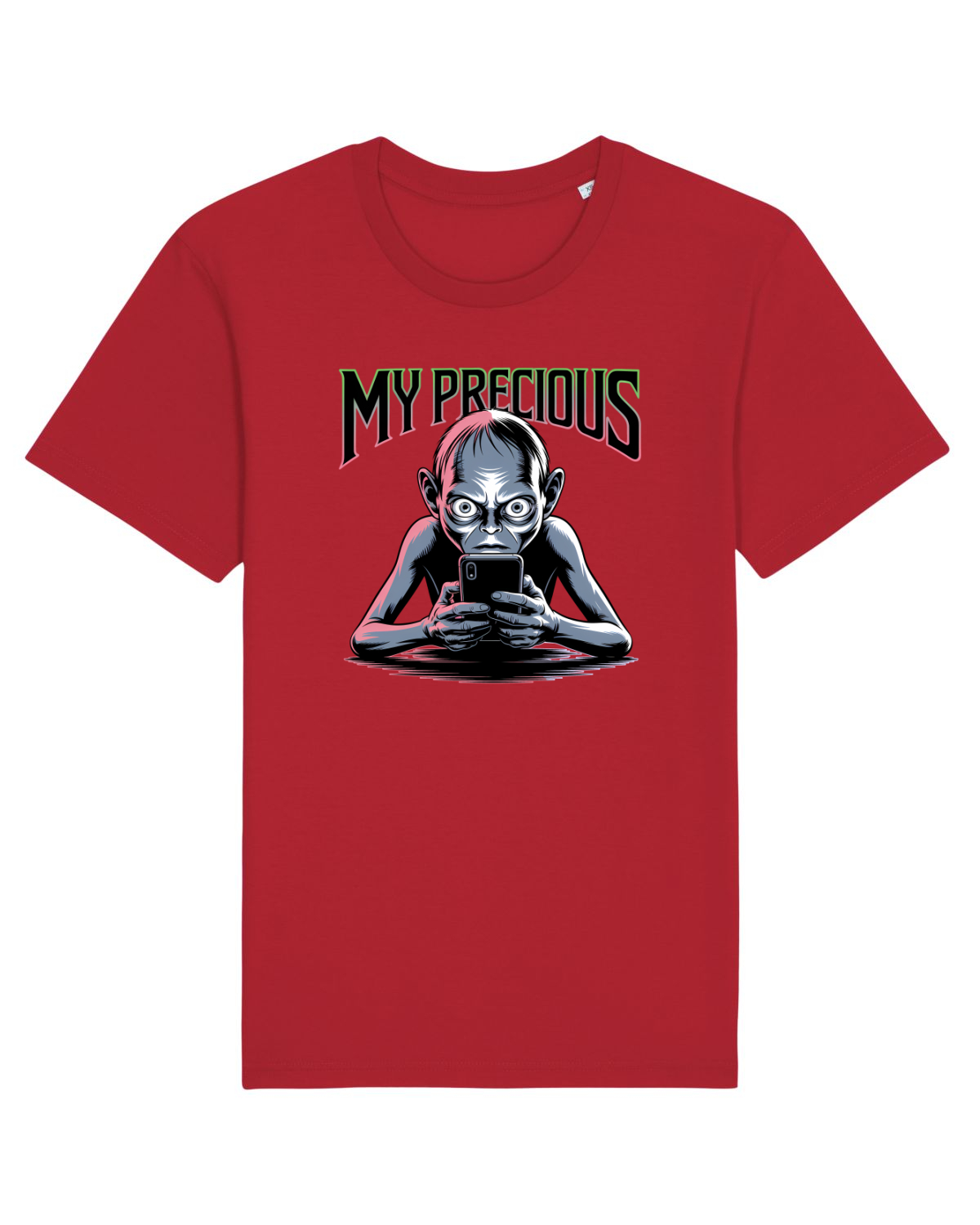 Tricou mânecă scurtă Unisex Rocker Red