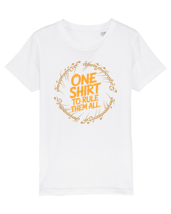ONE SHIRT TO RULE THEM ALL - ONE RING TO RULE THEM ALL - INEL White