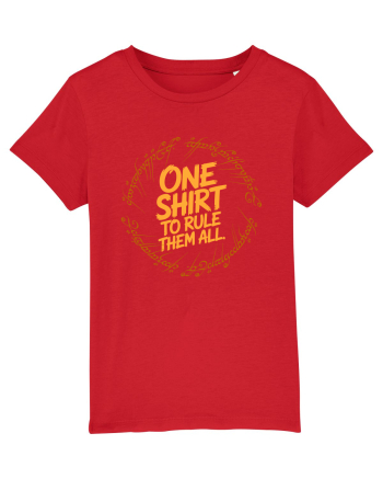 ONE SHIRT TO RULE THEM ALL - ONE RING TO RULE THEM ALL - INEL Red