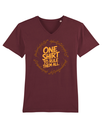 ONE SHIRT TO RULE THEM ALL - ONE RING TO RULE THEM ALL - INEL Burgundy