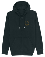  ONE RING TO RULE THEM ALL - INEL _INSCRIPTIE lateral Hanorac cu fermoar Unisex Connector