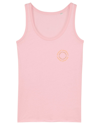  ONE RING TO RULE THEM ALL - INEL _INSCRIPTIE lateral Cotton Pink